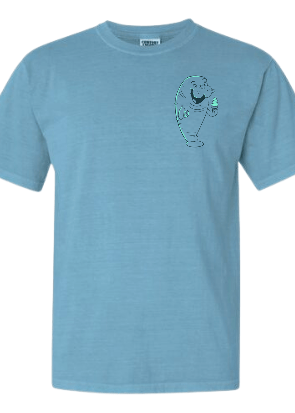 Soft Serve Volleyball Manatee Tee